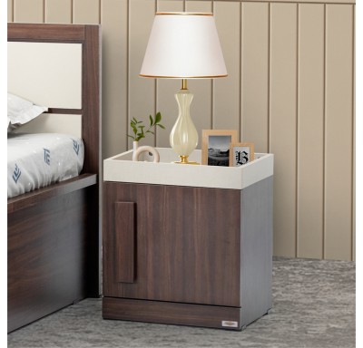 Austin Brown Bedside Table By Piyestra